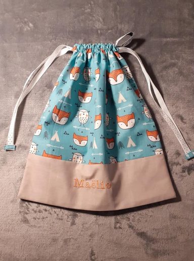 pochette à serviette de table école