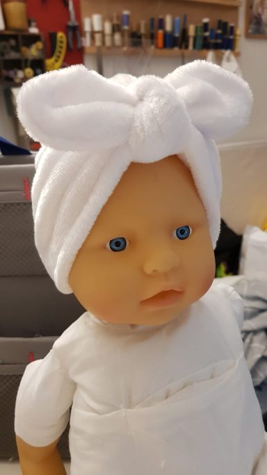 Bonnet bébé tout doux