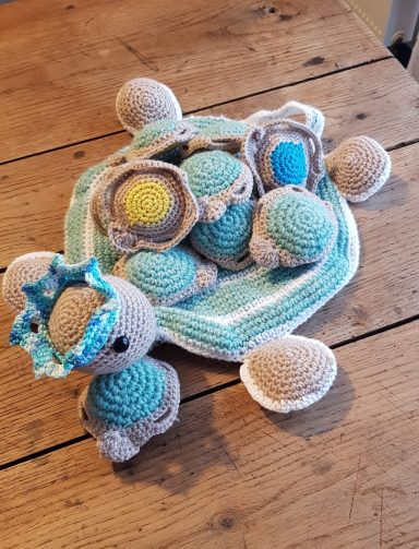 Jeu de mémo au crochet