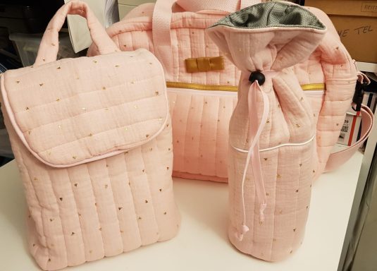 Ensemble sac à langer