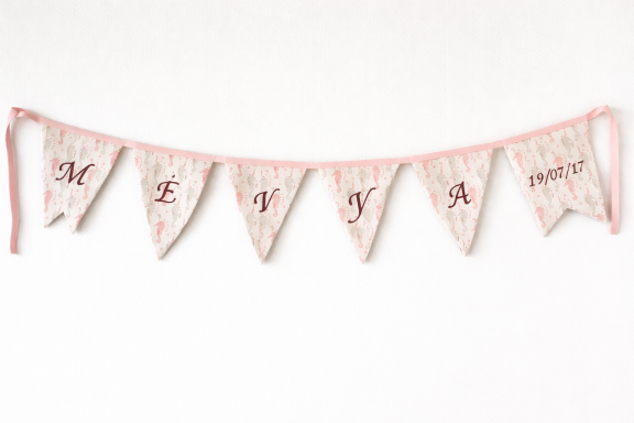 Banderole de fanions personnalisée