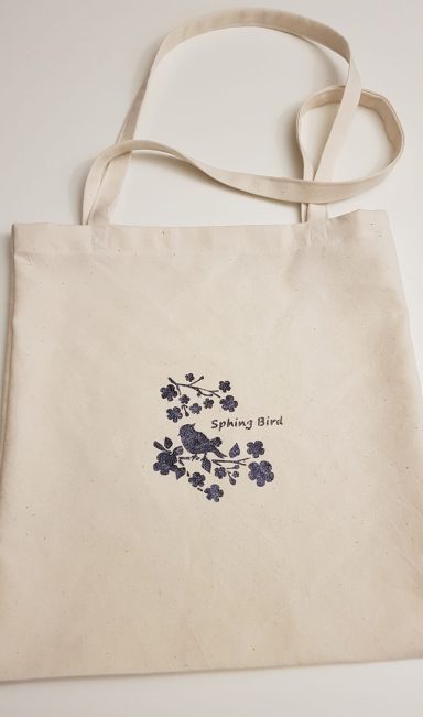 Tote-bag oiseau